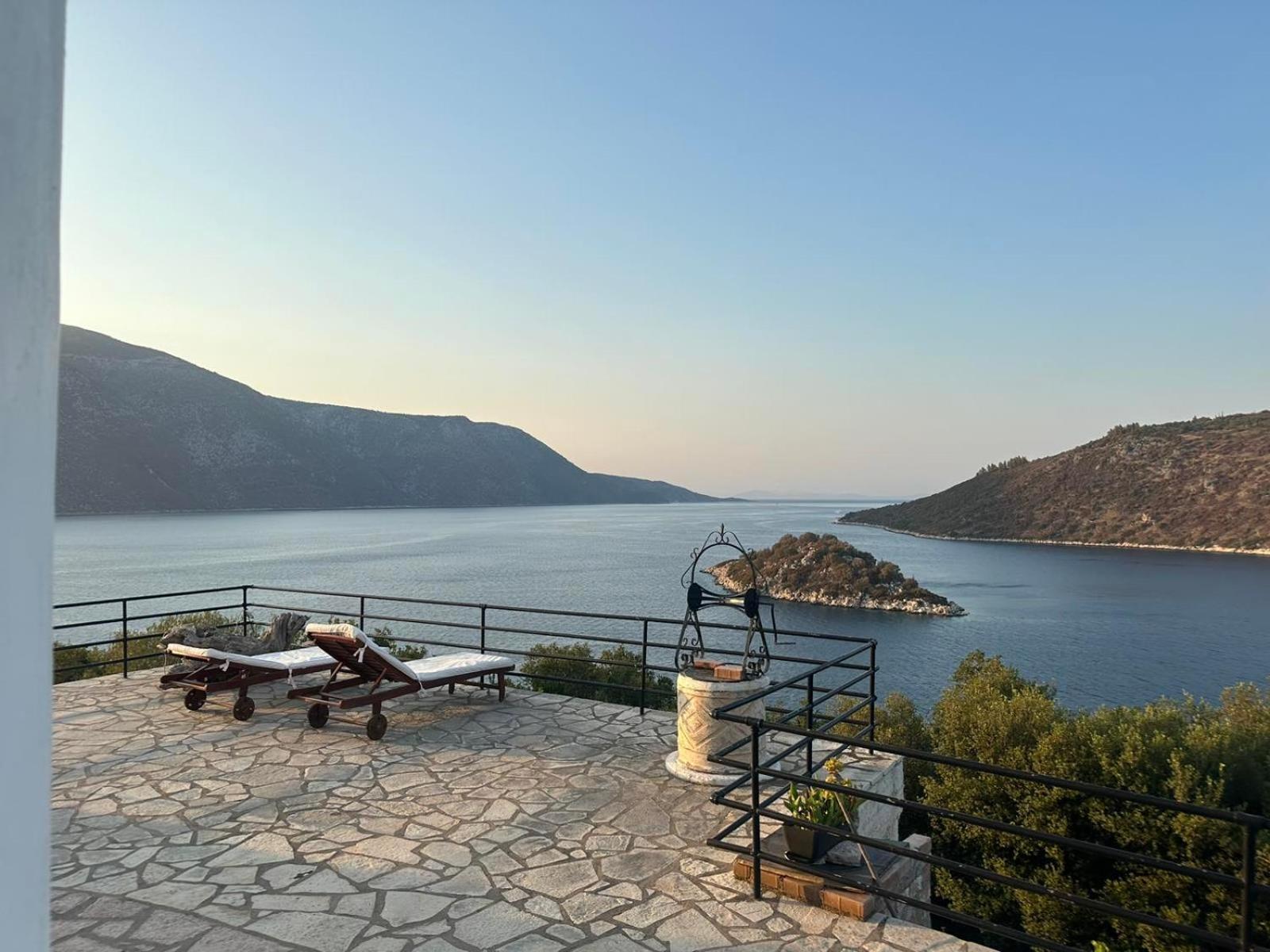 Razos Windmill Villa Vathy  Bagian luar foto