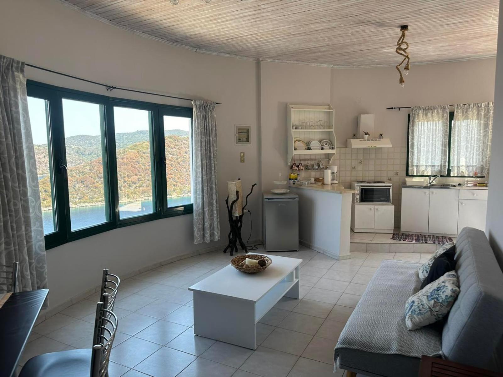 Razos Windmill Villa Vathy  Bagian luar foto