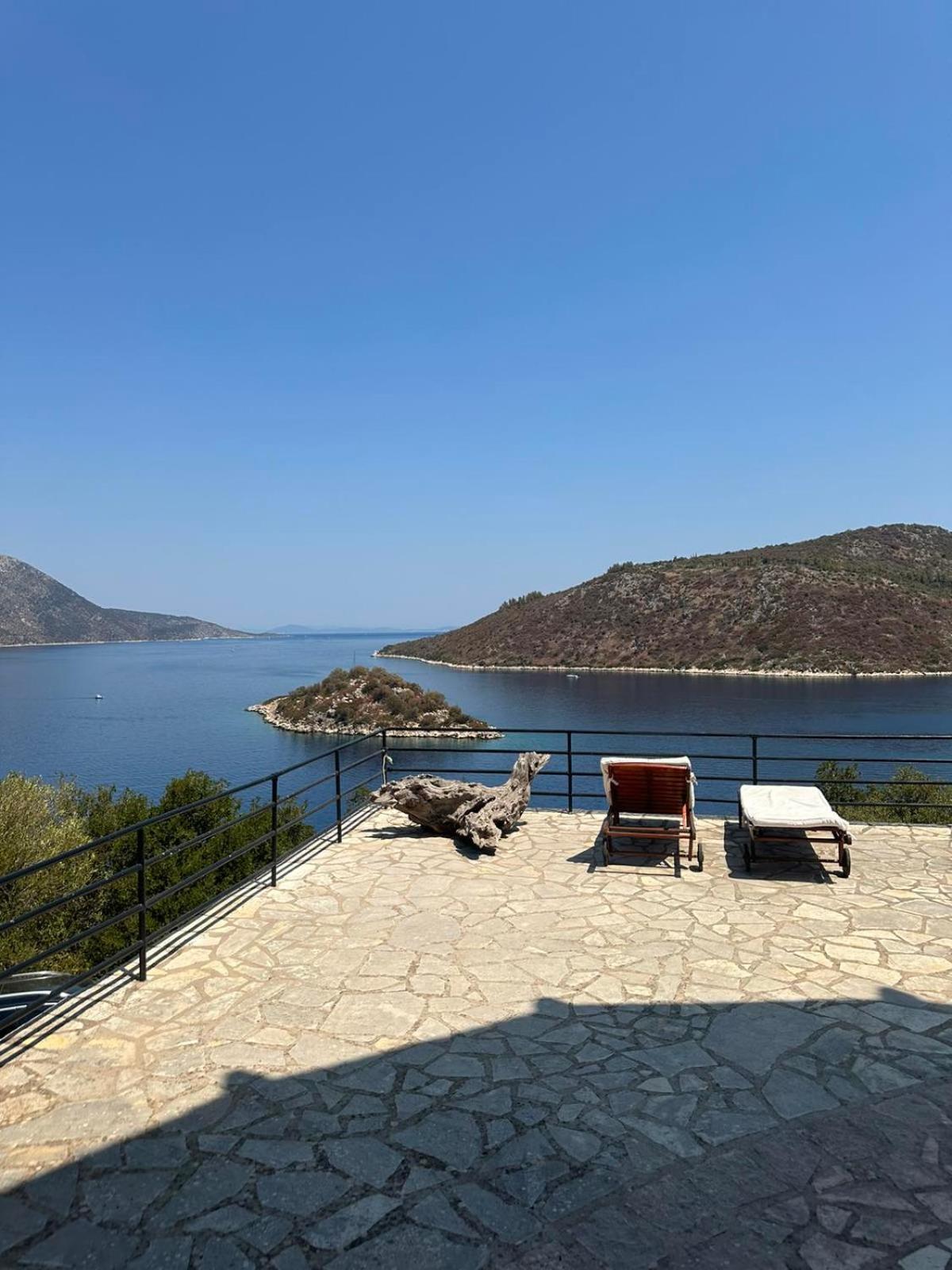 Razos Windmill Villa Vathy  Bagian luar foto